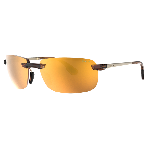 Bex Ripley Gold Brown Gold Hybrid Sunglasses-S141GBG