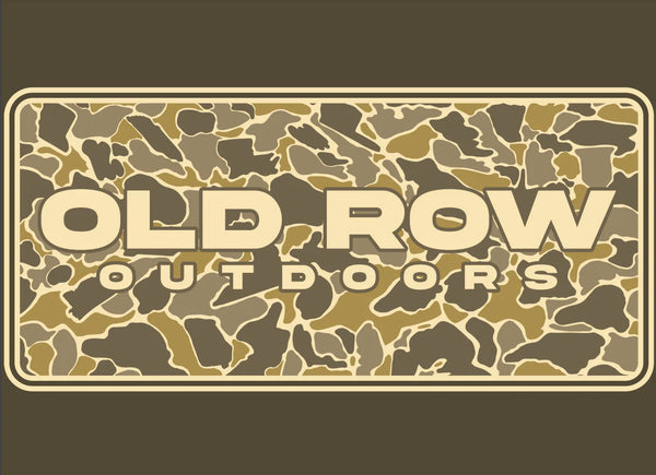 Old Row Outdoors 80s Camo Hoodie #WROW2594