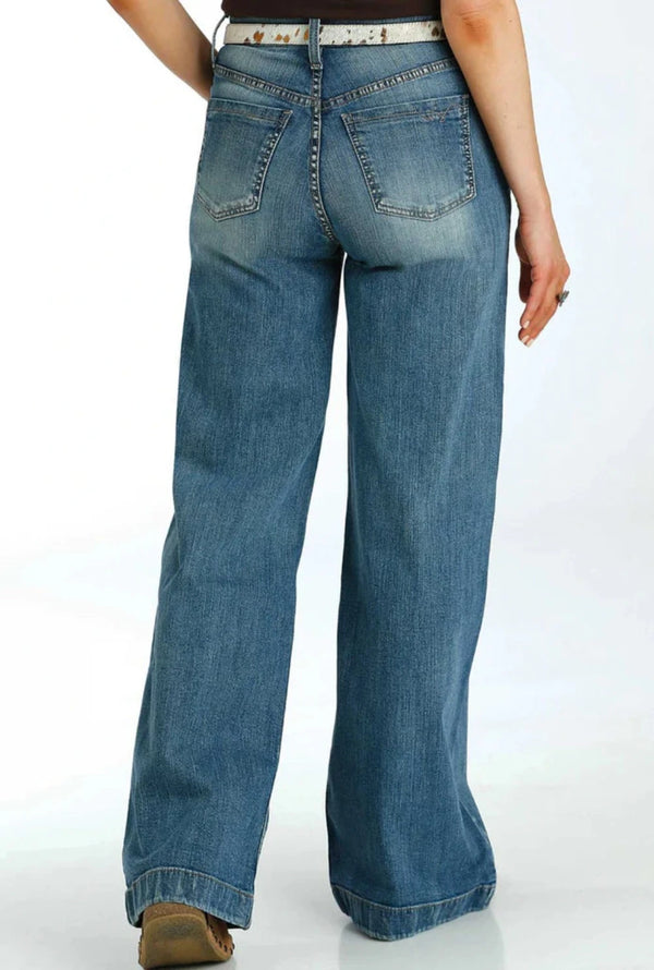 Cruel Denim Ladies Skylar Wide Leg Jeans CB73554001