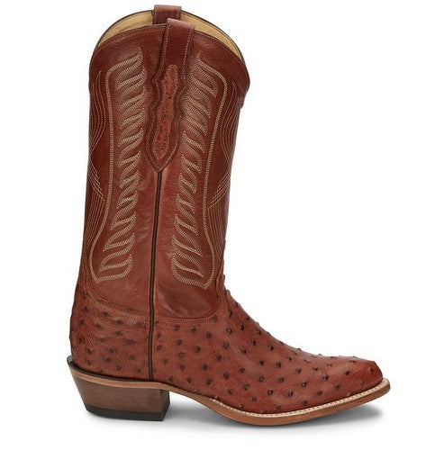 Tony Lama Men's McCandles Brandy Ostrich Boots 8257