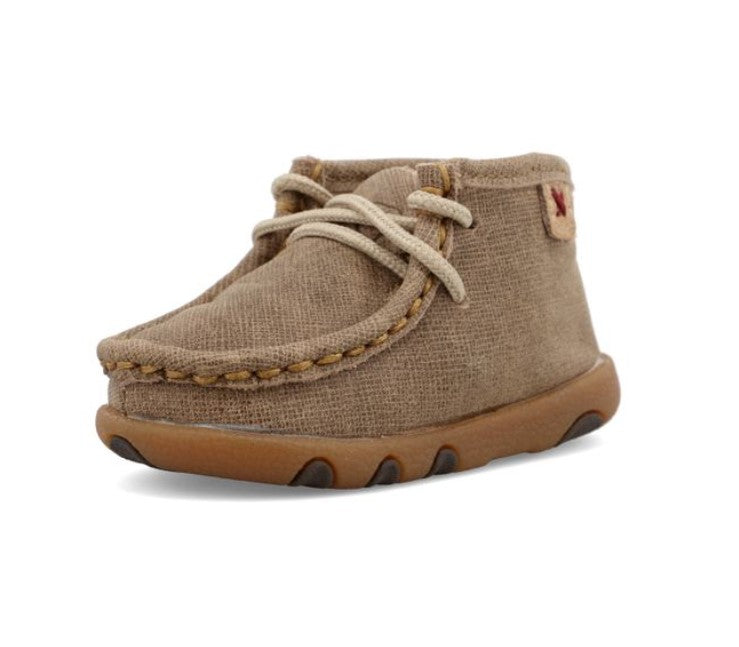 Twisted X Infant Chukka Driving Moc Dusty Tan ICA0005