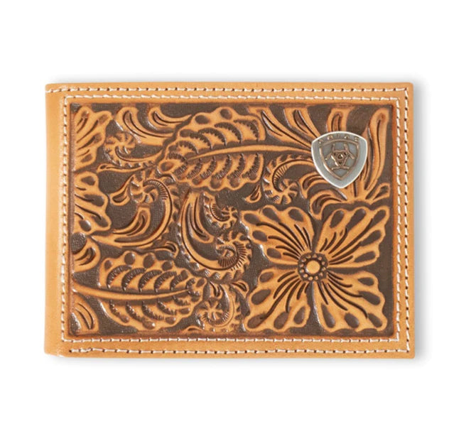 Ariat Bifold Floral Embossed Wallet A3559848
