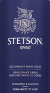 Stetson Spirit Deodorant - 03-099-1000-9020