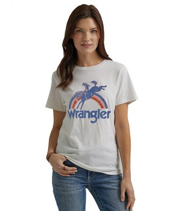 Wrangler Ladies Retro Short Sleeve T-Shirt 112344163