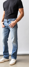 Kimes Ranch Men's Barney Light Wash Jean