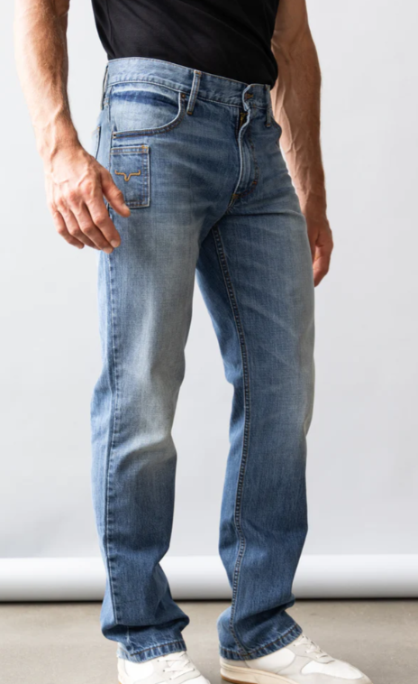 Kimes Ranch Men's Barney Light Wash Jean