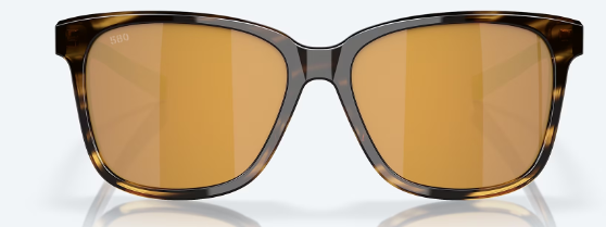 Costa May Tortoise W/ Gold Mirror 580G Sunglasses 06S2009GOLD