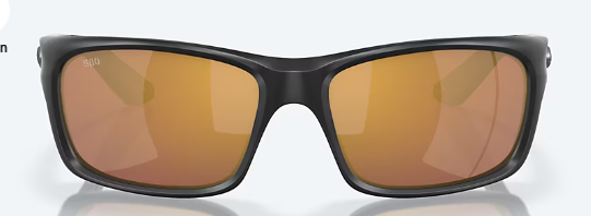 Costa Jose Pro Matte Black W/Gold Mirror 580G Sunglasses 06S9106