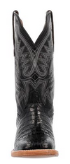 Durango Men's PRCA Collection Caiman Belly Western Boot Black Stallion DDB0470