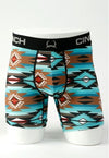 Cinch Men's 6" Aztec Boxer Briefs MXY6002030