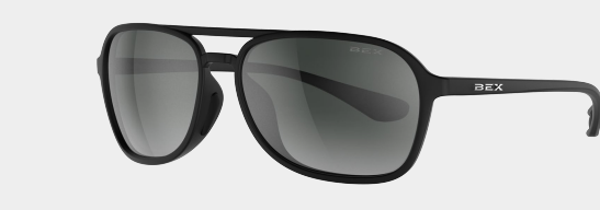 BEX Sunglasses - Ranger Lite (Black/Gray/Silver) S125BKGYSL