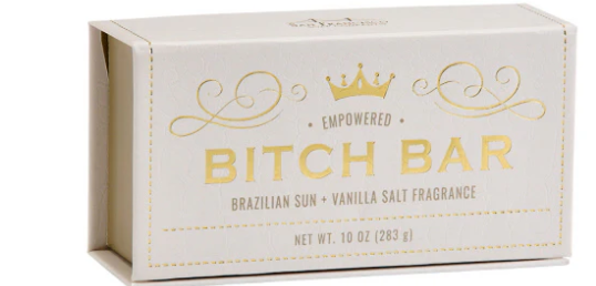 B!tch Bar Empowered Brazilian Sun and Vanilla Salt Fragrance Bar Soap