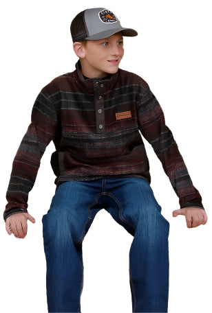 Cinch Boys Polar Fleece Pullover-MWK7590017