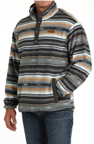 Cinch Men's Black and Brown Pullover-MWK1514024