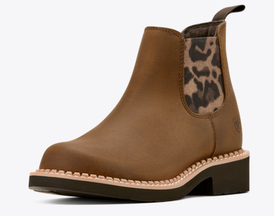 Ariat Youth Fatbaby Chelsea Western Boot - Distressed Brown - 10061165