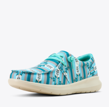 Ariat Ladies Turquoise Texarkana Hilo Shoe-10061343