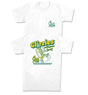 Old Row Glizzies on the Green Pocket Tee - White - WROW3523
