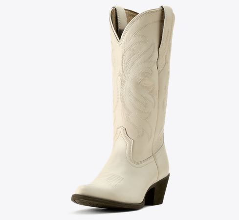 Ariat Women's Heritage J Toe Stretch Fit - Rich Cream - 10061204