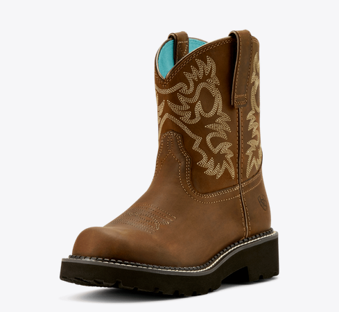 Ariat Women's Fatbaby Western Boot - Sassy Brown - 10061281