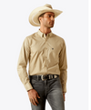 Ariat Mens Khaki Courtney Fitted Shirt-10054805