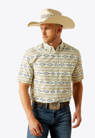 Ariat Mens Mint Christopher Classic Fit Shirt-10054816