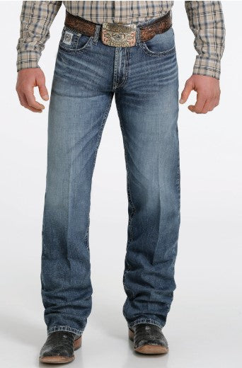 Cinch Men's Relaxed Fit Arena Flex Medium Stone White Label-MB92834045