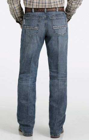Cinch Men's Relaxed Fit Arena Flex Medium Stone White Label-MB92834045