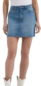 Ladies Wrangler High Rise Skirt Retro Bailey - River - 112364627