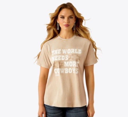 Ariat Ladies More Cowboys T-Shirt-10059023