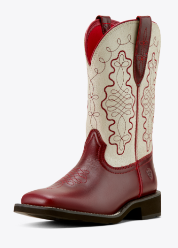 Ariat Ladies Callie Wide Square Toe Western Boot-10061202