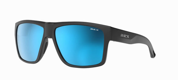 Bex Sunglasses Pillar Black/ Sienna/ Blue Angler Pro-S154BSB