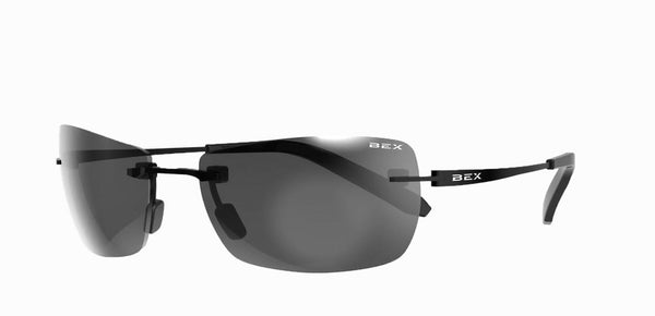 Bex Sunglasses Fynnland XL Black Grey Silver-S40BGS