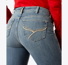 Women's "Cecilia" High Rise Boot Cut Jean - Veracruz - 10061394