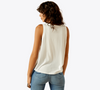 Ariat Women's "Give Em Hell" Tank Top - Coconut Milk - 10059030