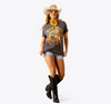 Ariat Women's "Retro Rodeo" T-Shirt - Thunderstorm - 10060387