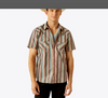 Ariat Men's Short Sleeve "Haven" Retro Fit Shirt - Black - 10058714