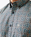 Ariat Mens Dark Teal Santiago Classic Fit Shirt-10058967
