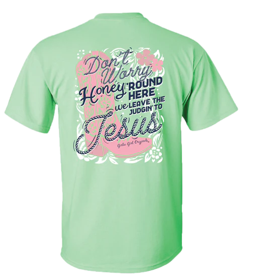 Girlie Girl Orginals Ladies Judgin To Jesus Mint