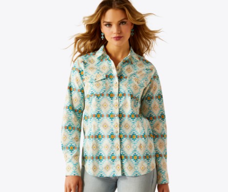 Ariat Women's Everyday Western Shirt - Cayo Print - 10060382