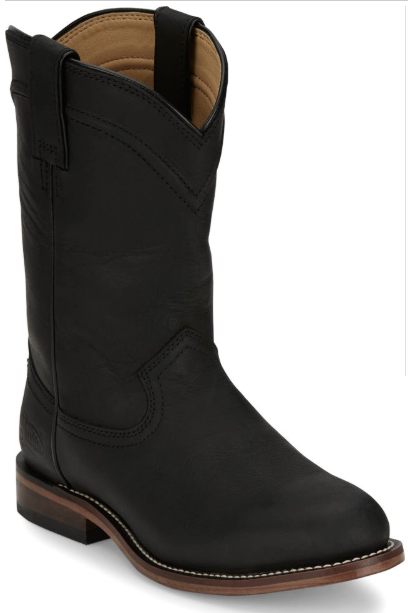 Justin Ladies Black 10