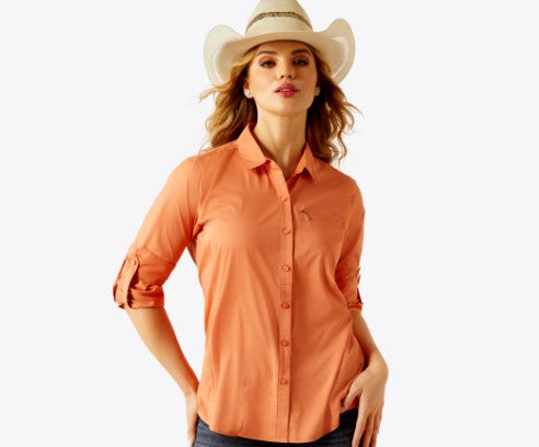 Ariat Women's VenTek Shirt - Langoustino - 10058800