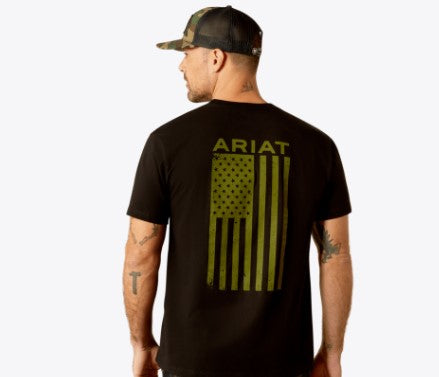 Ariat Mens Black Freedom TShirt-10054175