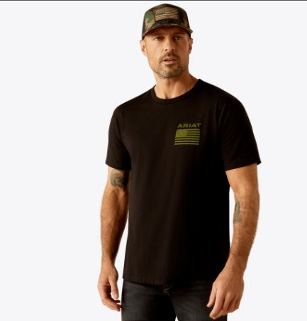 Ariat Mens Black Freedom TShirt-10054175