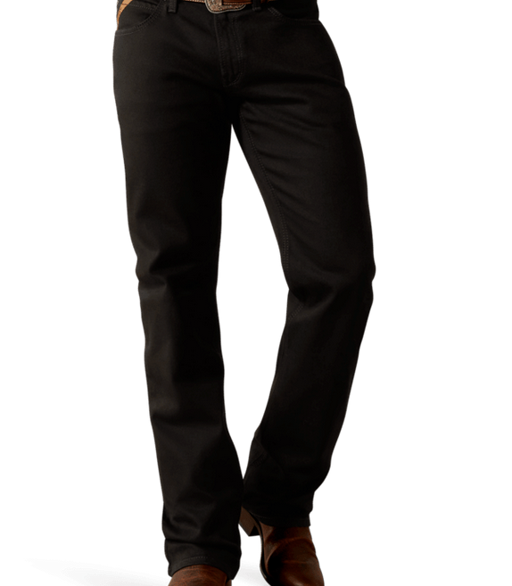Men's Ariat M4 Relaxed Hansen Boot Cut Jeans - Black - 10070592