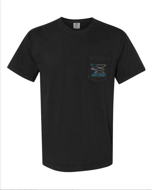 Black Neon East Coast Waterfowl T-Shirt - SQ4