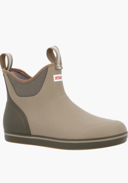 XtraTuf Kids Earth Brown 6 Inch Ankle Deck Boot-XKAB901