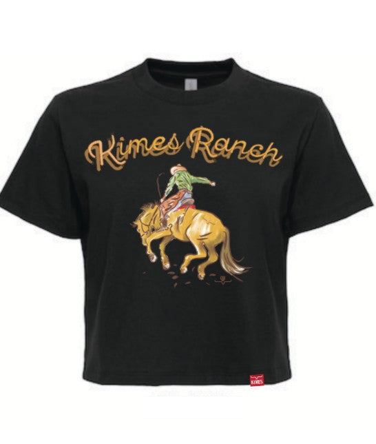 Kimes Ranch Ladies Lucky B Rodee-Oh Cropped Tee