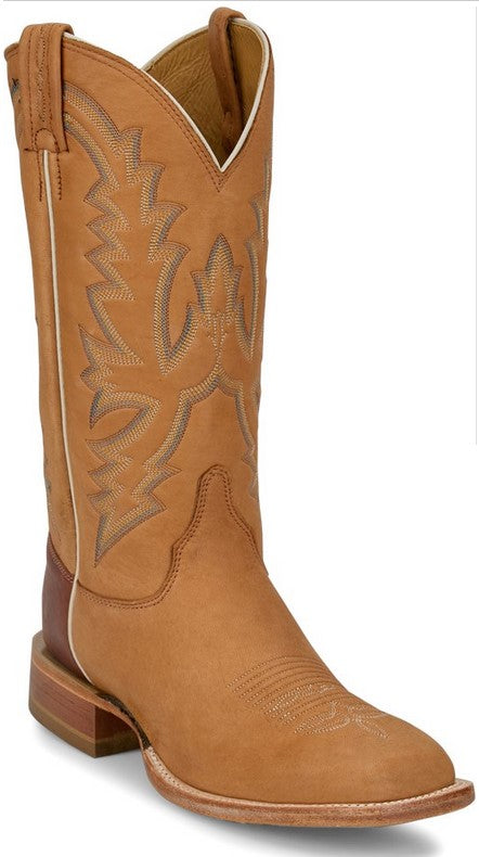Justin Mens Deer Skin Boston Square Toe Boot-CX1331