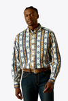 Ariat Mens Blue Shilo Classic Fit Shirt-10062236