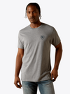 Ariat Mens Grey Iron Ranch Arch TShirt-10062413